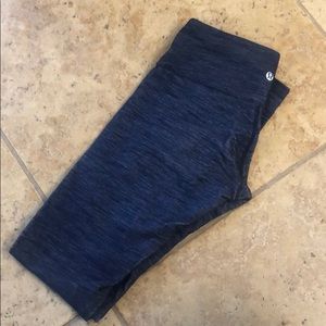 Lululemon Wunder Under Gently Used Blue